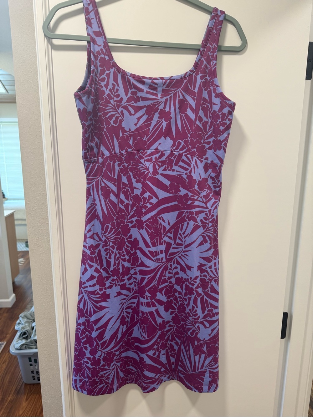 Columbia PFG Purple Floral Tank Dress - Women's Summer Dress